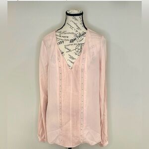 EUC WHBM Pink Blouse Size 12
